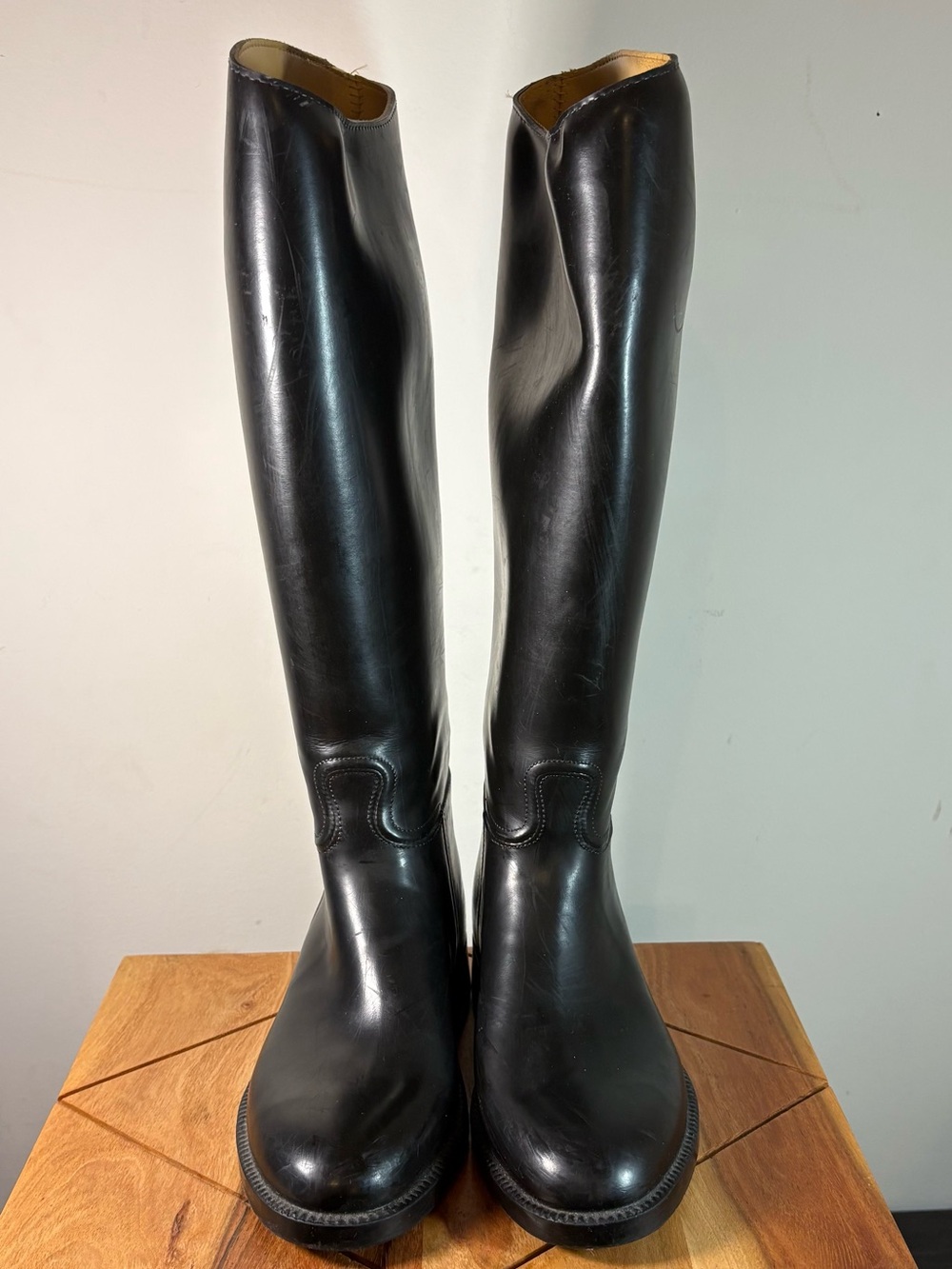 Aigle Black Over-the-Knee Riding Boots EU37